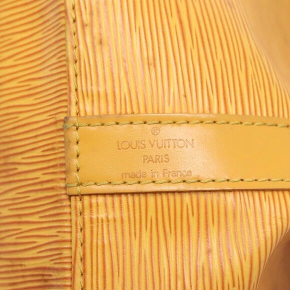 LOUIS VUITTON Epi Petit Noe Shoulder Bag Yellow - Picture 10 of 15